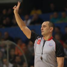 Ilija Belošević i Uroš Nikolić sude na završnom turniru košarkaške Evrolige