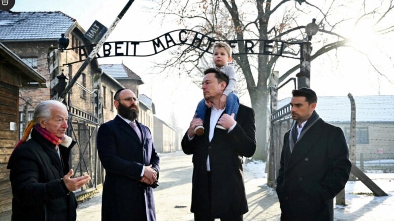 Ilon Mask u poseti Aušvicu nakon burnih reakcija na antisemitske poruke na Eksu