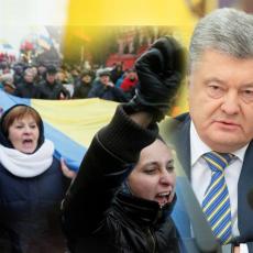 Ima mnogo kandidata, ali je samo jedan pljačkaš: Demonstranti u Kijevu poslali jasnu poruku Porošenku