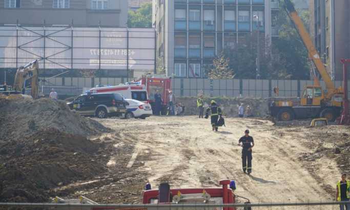 Incident na gradilištu stanbeno-poslovnog centra u Beograd