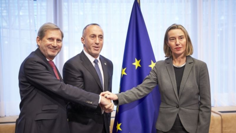 Incident tokom prve posete premijera Kosova Briselu