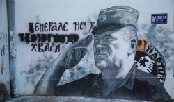 Inicijativa mladih: Tolerisanjem murala u slavu Mladića, vlast poručuje da je on za njih heroj