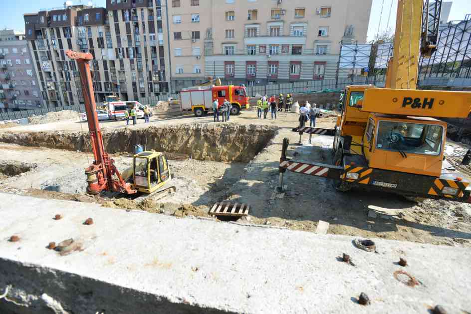 Inspekcija zaustavila radove na gradilištu na kom je poginuo radnik