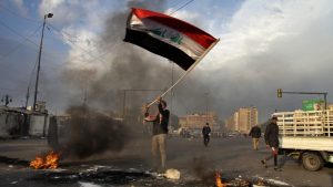 Irački antivladini demonstranti protestovali zbog napada Irana