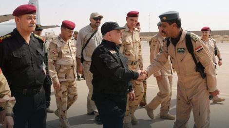 Irački premijer slavio s vojnicima, čestitke i od Falona