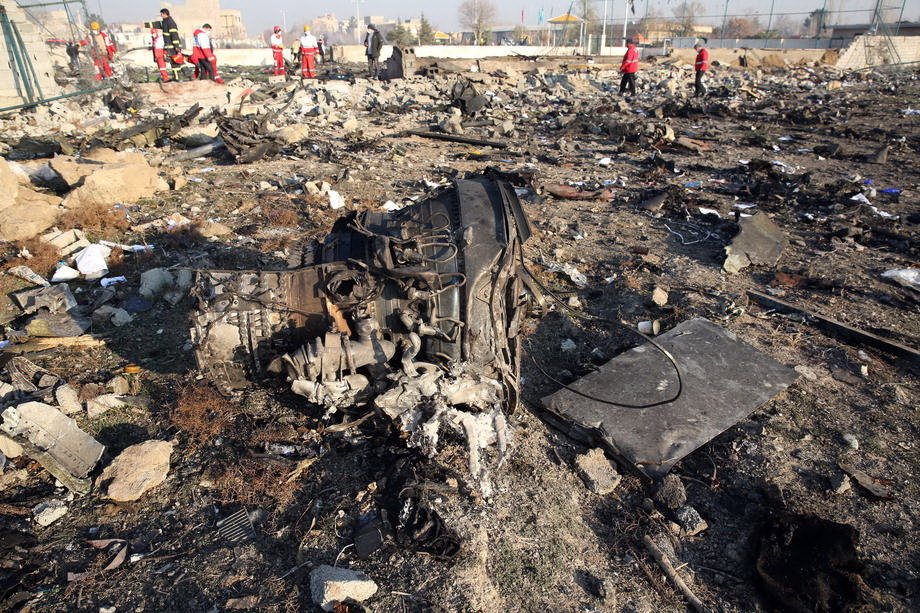Iran o obaranju ukrajinskog aviona: Nismo pokušali da zataškamo činjenice