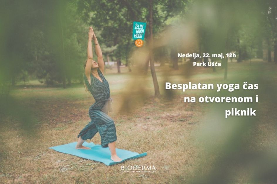Iskoristite ovaj vikend da se pokrenete: Besplatan joga čas i piknik na otvorenom u parku Ušće