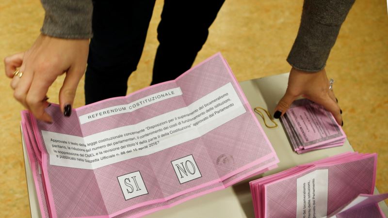 Italija: Referendum o ustavnim promenama