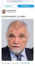 Italijan ponovo udara: Lažni nalog Borisa Miloševića proglasio mrtvim Stjepana Mesića