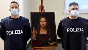 Italijanska policija našla ukradenu sliku Leonarda da Vinčija