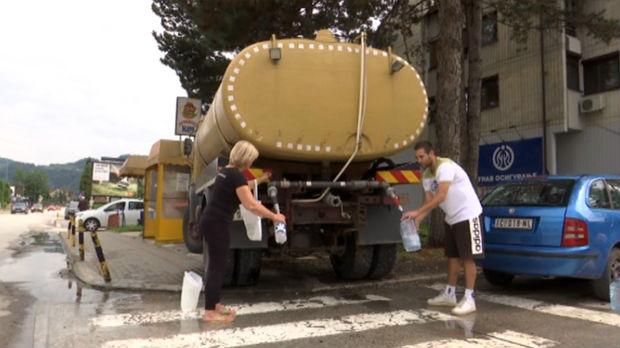 Ivanjičani šest dana bez vode, Vojska pritekla u pomoć