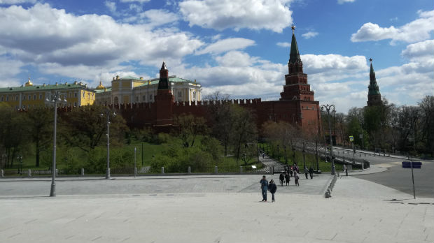 Iza zidina Kremlja...