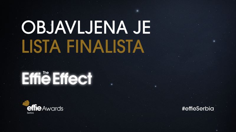 Izabrani finalisti EFFIE Awards Serbia 2025
