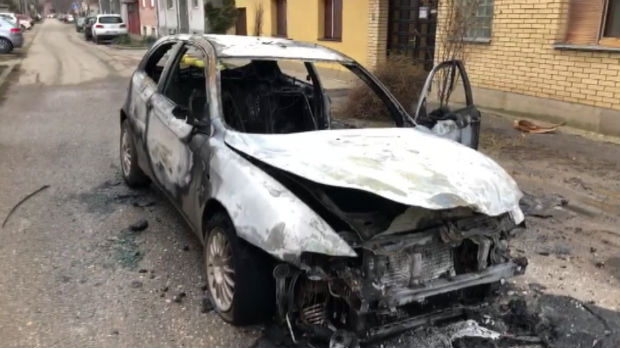 Izgoreo automobil u Pančevu, nema povređenih