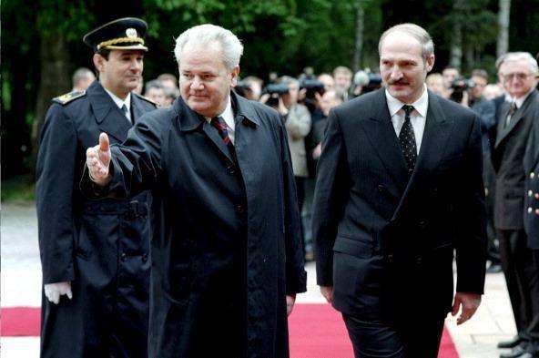 Izjave Miloševića i Lukašenka posle razgovora u Beogradu 14. aprila 1999.