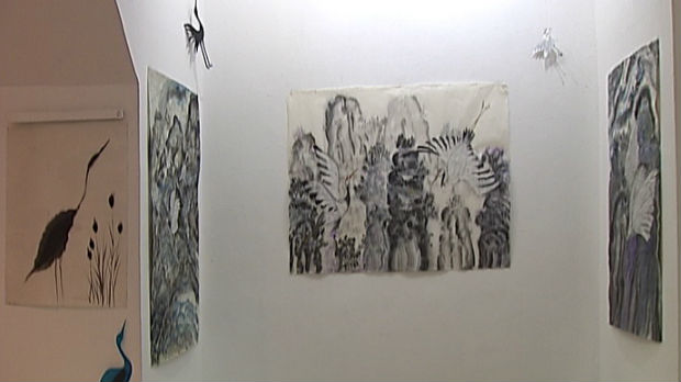 Izložba Hiljadu ždralova u Galeriji Singidunum