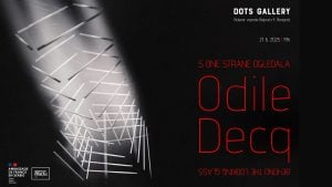 Izložba „S one strane ogledala” francuske arhitektkinje Odil Dek u Galeriji DOTS
