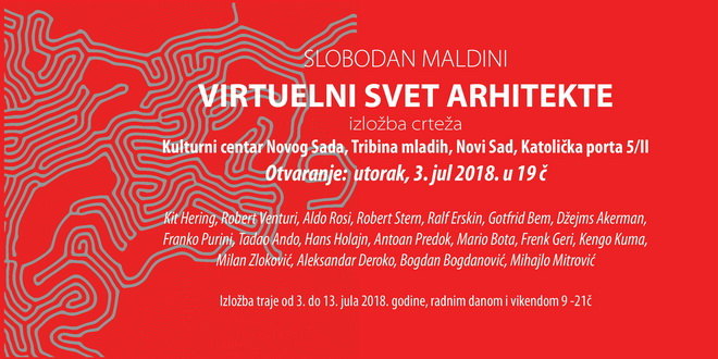 Izložba Virtuelni svet arhitekte od 3.jula u Novom Sadu