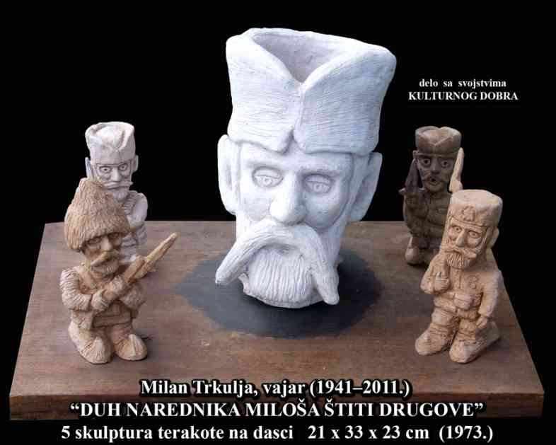 Izložba skulptura i slika Solunci povodom prisajedinjenja Vojvodine Srbiji