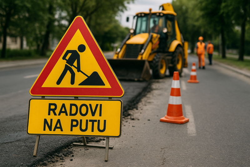 Izmena režima saobraćaja na državnom putu I B reda broj 40, u Surdulici