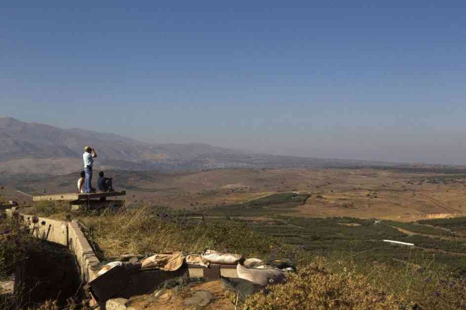 Izrael: Sirene upozorile na napad na Golanskoj visoravni