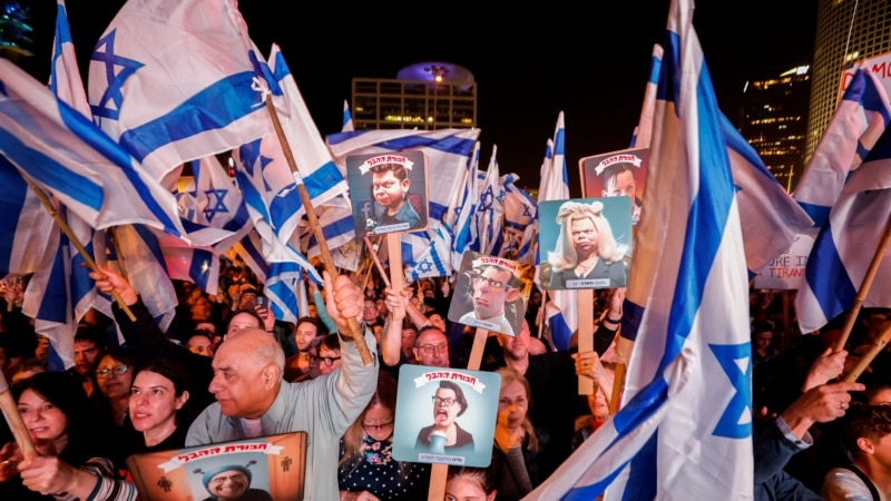 Izraelci devetu subotu zaredom demonstrirali protiv reforme pravosuđa