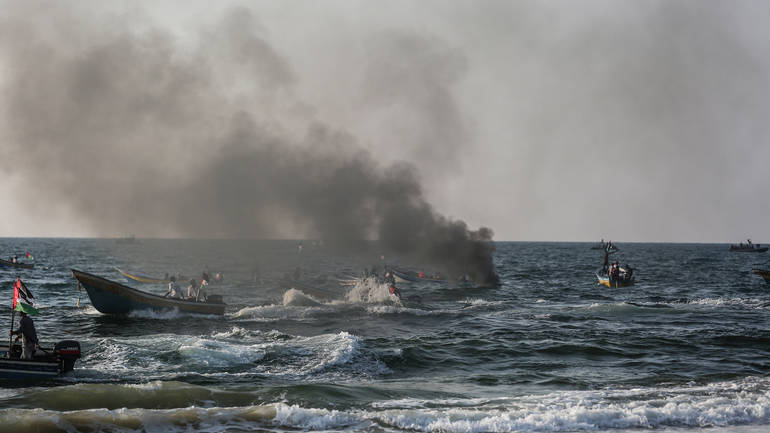Izraelska mornarica otvorila vatru na protestnu flotu čamaca u Gazi