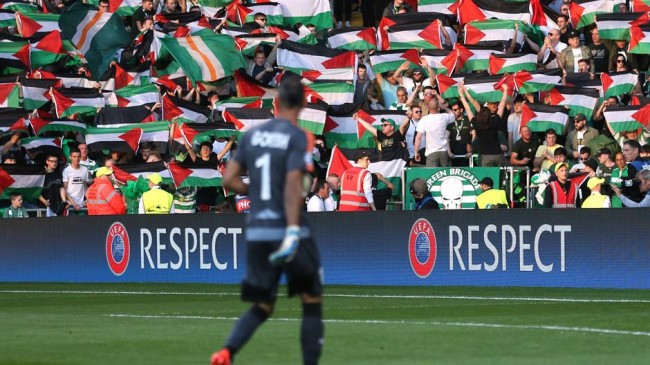 Izraelska policija zabranila navijačima Celtica mahanje palestinskim zastavama