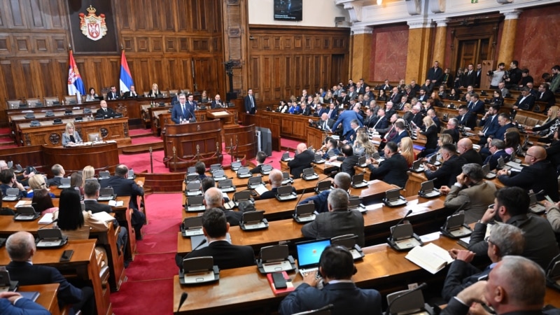Izvještaj o pregovorima sa Kosovom podržala 154 poslanika u Skupštini Srbije