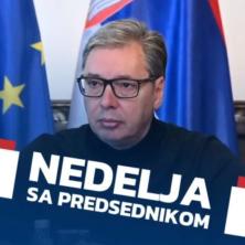 JA SAM SAMO OBIČAN ČOVEK, ALI IMAM VIZIJU, HRABRO SRCE I VERU Vučić sumirao nedelju za nama: Svaki dan nosim tu odgovornost i zato ne pristajem na izgovore