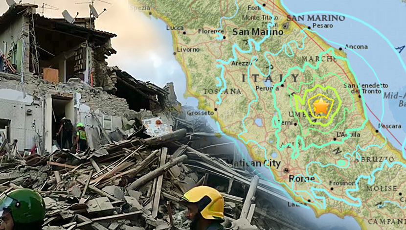NAJJAČI ZEMLJOTRES OD 1980. POGODIO ITALIJU: Ruševine širom zemlje, sravnjene zgrade, spomenici i crkve (FOTO) (VIDEO)