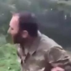 JERMENI UHVATILI ŽIVOG AZERSKOG VOJNIKA: Pogledajte šta su mu radili (VIDEO)