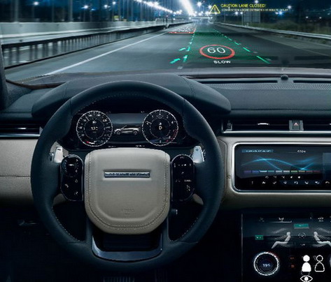 Jaguar Land Rover razvija 3D head-up ekran
