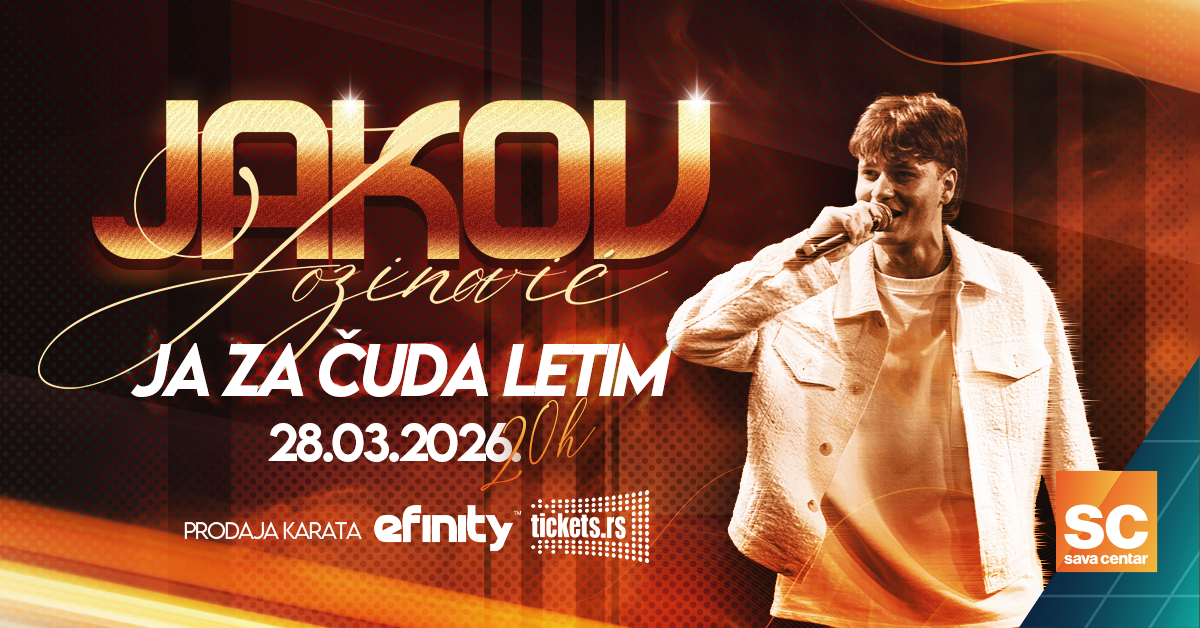 Jakov Jozinović za pola sata rasprodao Sava Centar: 15.000 ljudi još uvek čeka karte