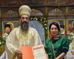 Japanki Anastasiji (Saći) Šimada uručena arhijerejska gramata za očuvanje srpske duhovne baštine