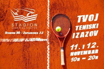 Javni čas tenisa “Tvoj teniski izazov” u SC Stadion
