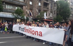 
					Jedan od pet miliona: Iduće subote šest meseci od prvog protesta u Beogradu 
					
									
