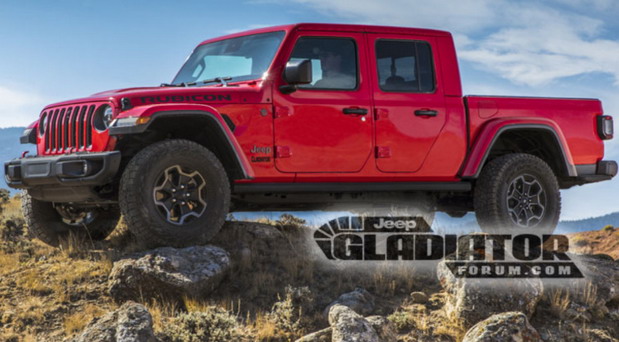 Jeep Gladiator je pick-up verzija Wranglera