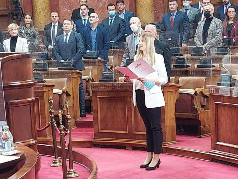Jelena Katić iz Vlasotinca novi poslanik Narodne skupštine sa liste SNS-a