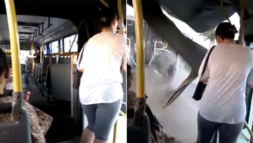 Jeziva scena iz brazilskog GSP-a: Autobus se pokidao na dva dela iz čista mira! (VIDEO)
