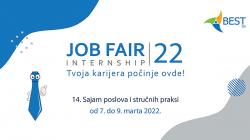 Job Fair 2022 - Tvoja karijera počinje ovde!