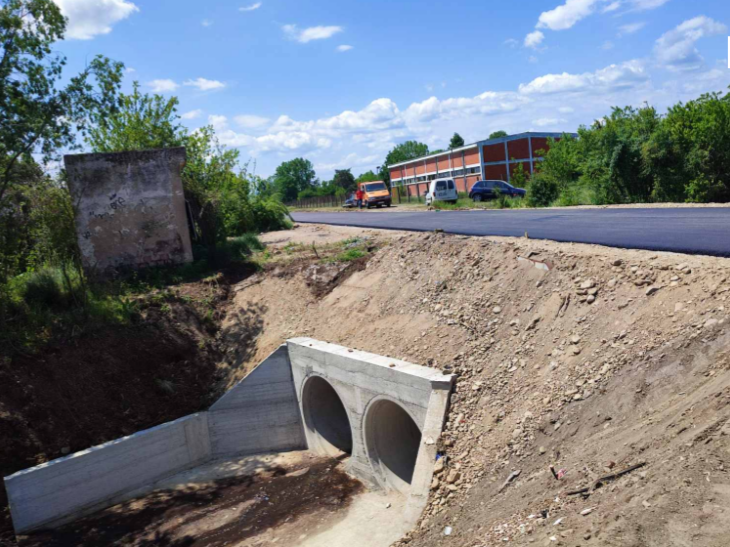 Još traje sanacija mosta kod Leskovca oštećenog januara prošle godine