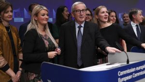 Junker šaljivo na poslednjoj konferenciji za novinare kao šef Evropske komisije