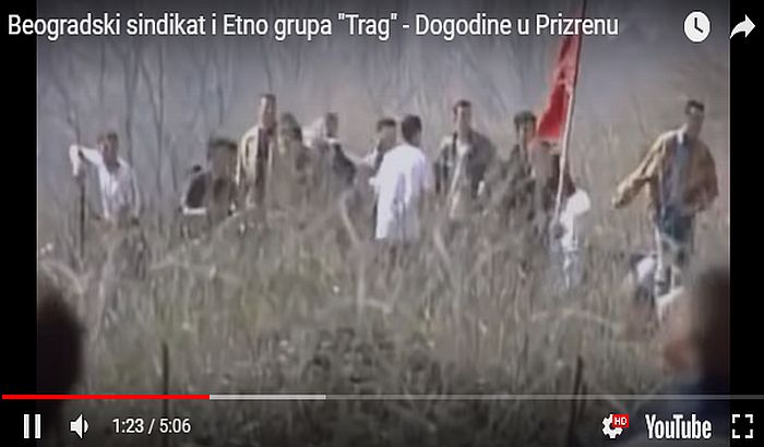 Jutjub uklanja novu pesmu Beogradskog sindikata o Kosovu