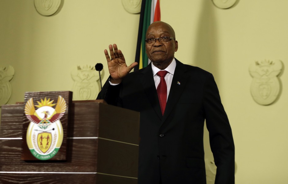 Južna Afrika: Predsednik Zuma podneo ostavku