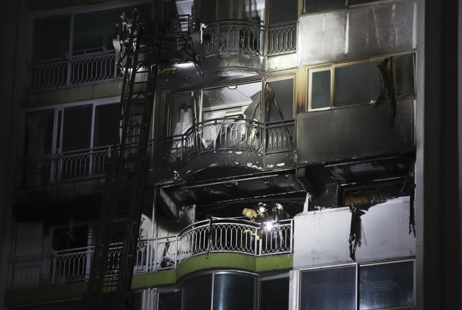 Južna Koreja: Požar u stambenoj zgradi, četvoro poginulih