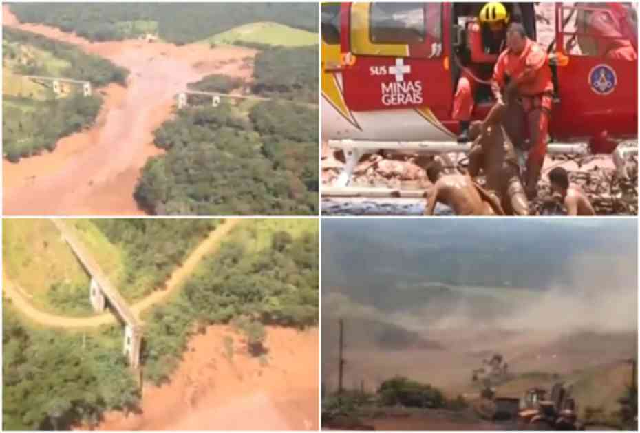 KATASTROFA U BRAZILU, PUKLA BRANA: Ljude vade iz blata, širi se toksični otpad, strahuje se da ima 200 NESTALIH (VIDEO)