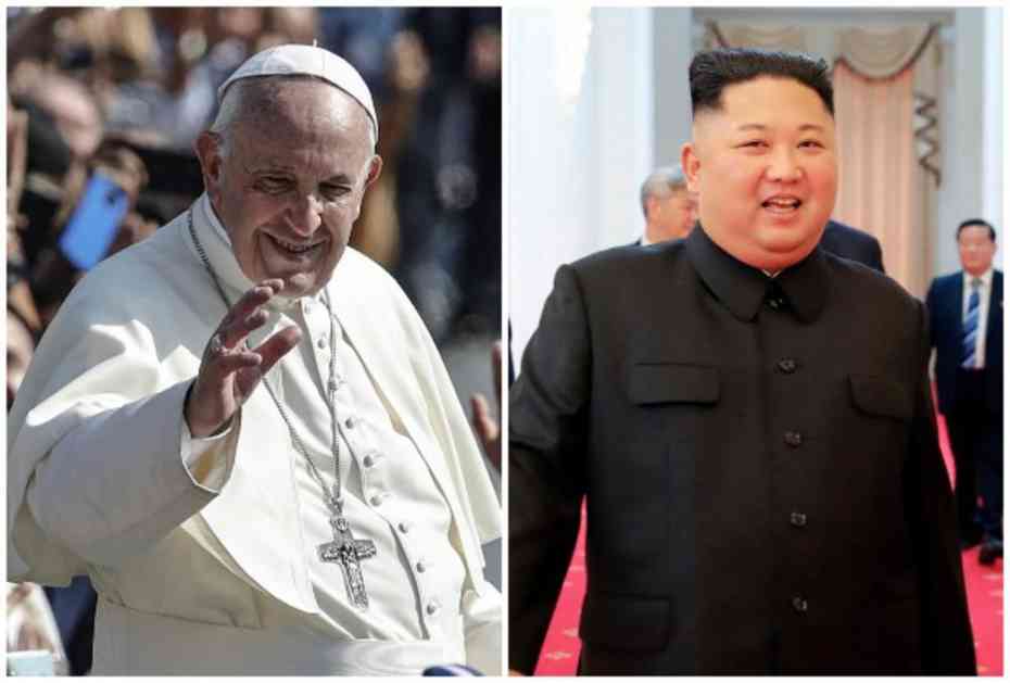 KIMOVE ŽELJE USLIŠENE: Papa Franja na proleće u Severnoj Koreji