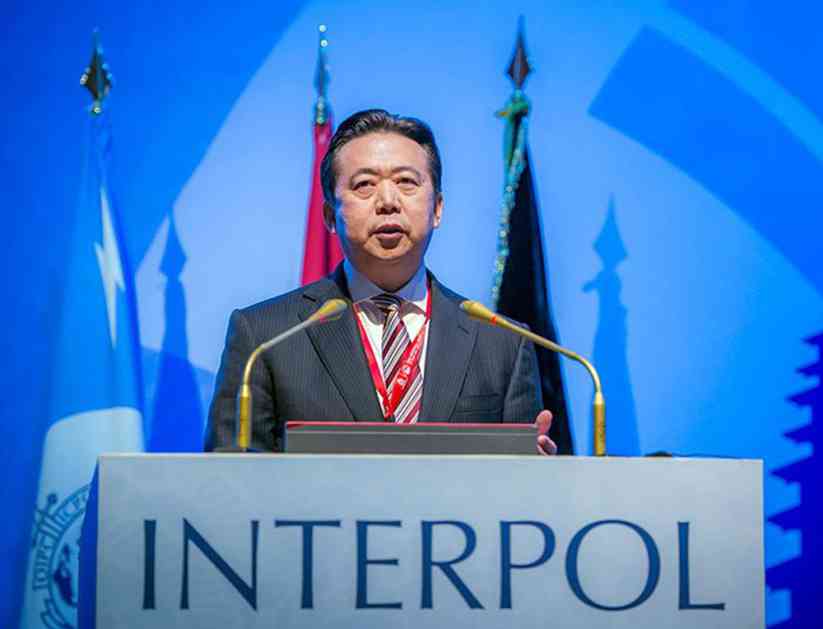 KINA KONAČNO OTKRILA: Šef Interpola je pod istragom zbog korupcije