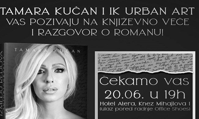 KNjIGA: Promocija Tamare Kučan večeras u Beogradu